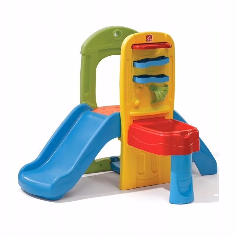 Step2 Play Ball Parco giochi con scivolo e palline | Struttura in plastica per arrampicata per bambini | Scivolo incl 10 palline