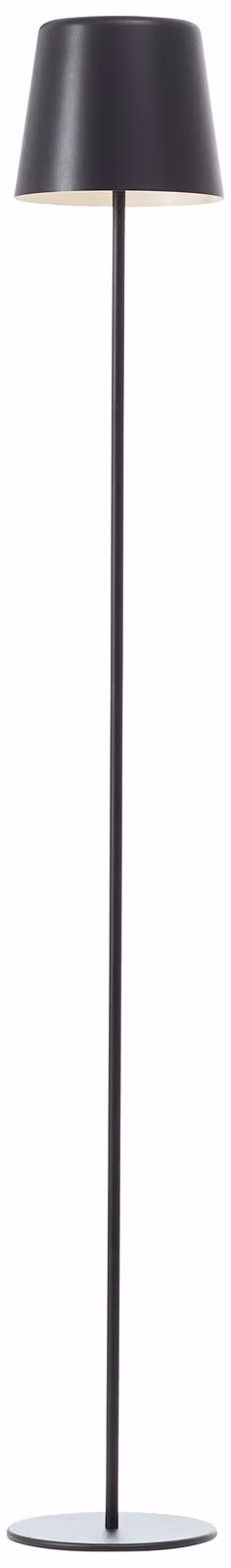 BRILLIANT a batteria, 129 cm, 350lm, 3000K, dimmerabile in 3 fasi, metallo, nero A batteria, 129 cm, 350lm, 3000K, dimmerabile in 3 fasi, metallo, nero
