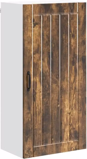Armadio da cucina rettangolare moderno con pratiche soluzioni di stoccaggio 50 x 31 x 100 cm in legno multistrato rovere fumo 02_0054147