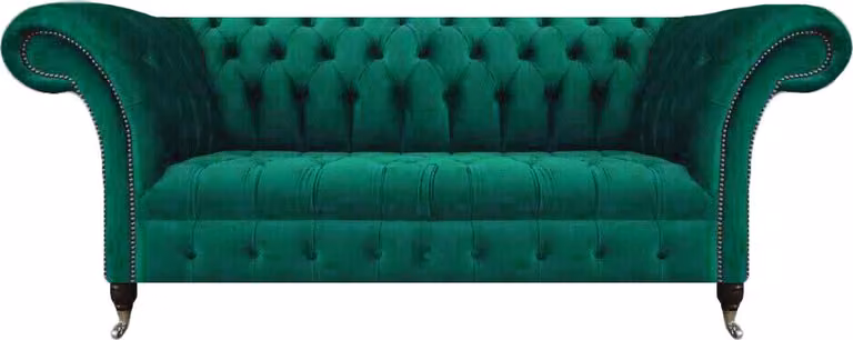 Wohnzimmer Luxus Sofa Dreisitze Couch Chesterfield Polstermöbel Einrichtung