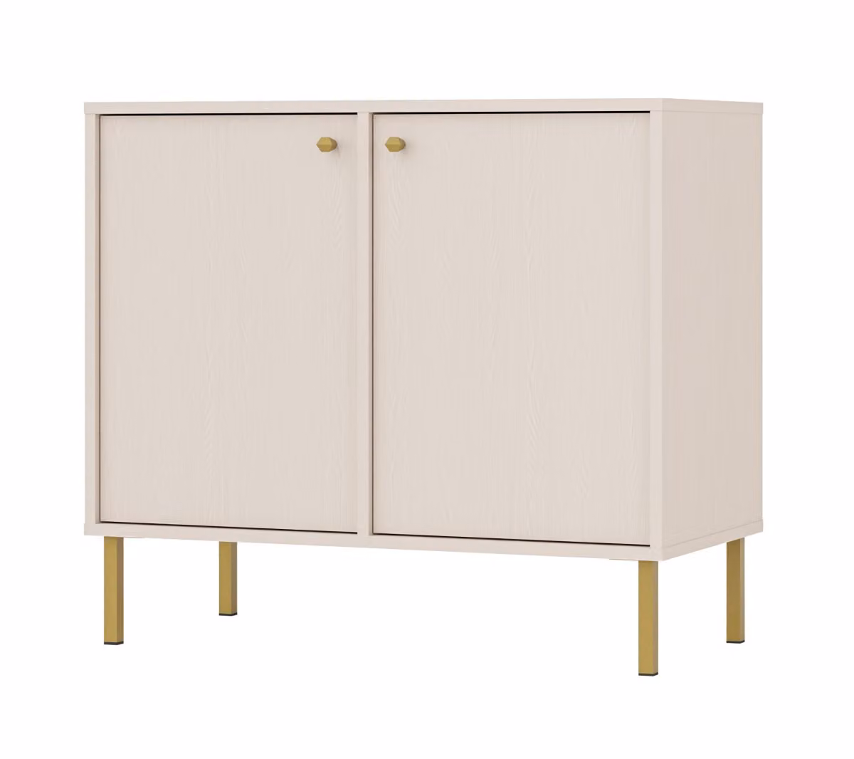 Cassettiera stretta IROS 2 - beige / oro