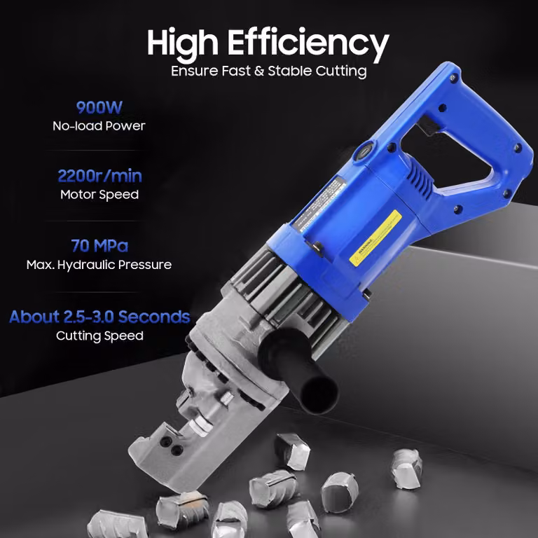 Troncatrice elettrica per calcestruzzo - Potenza: 900 W - Campo di taglio: 4-16 mm - Manuale, con sistema idraulico