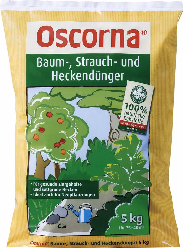 Concime Oscorna per alberi, arbusti ed siepi, 5 kg