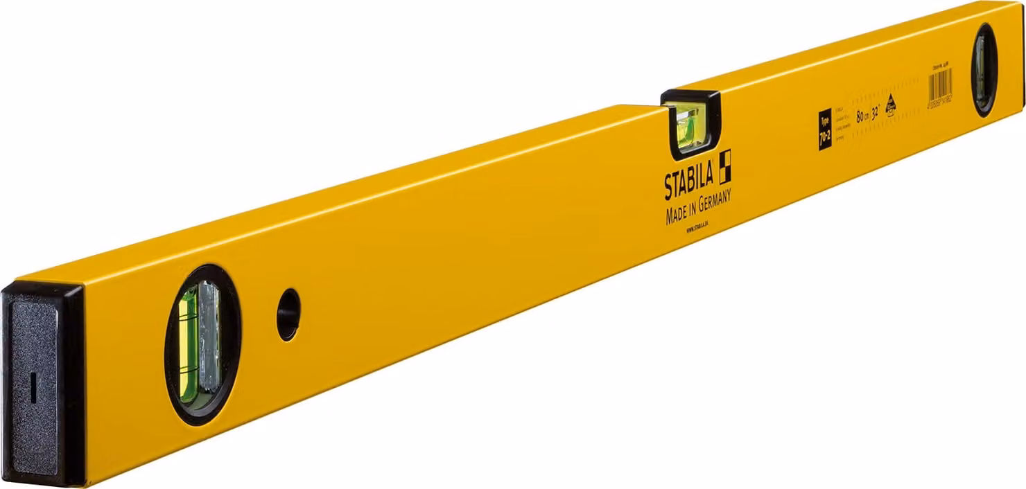 Stabila Type 70-2, 80 cm 14188 Alu spirit level 80 cm 0.5 mm/m