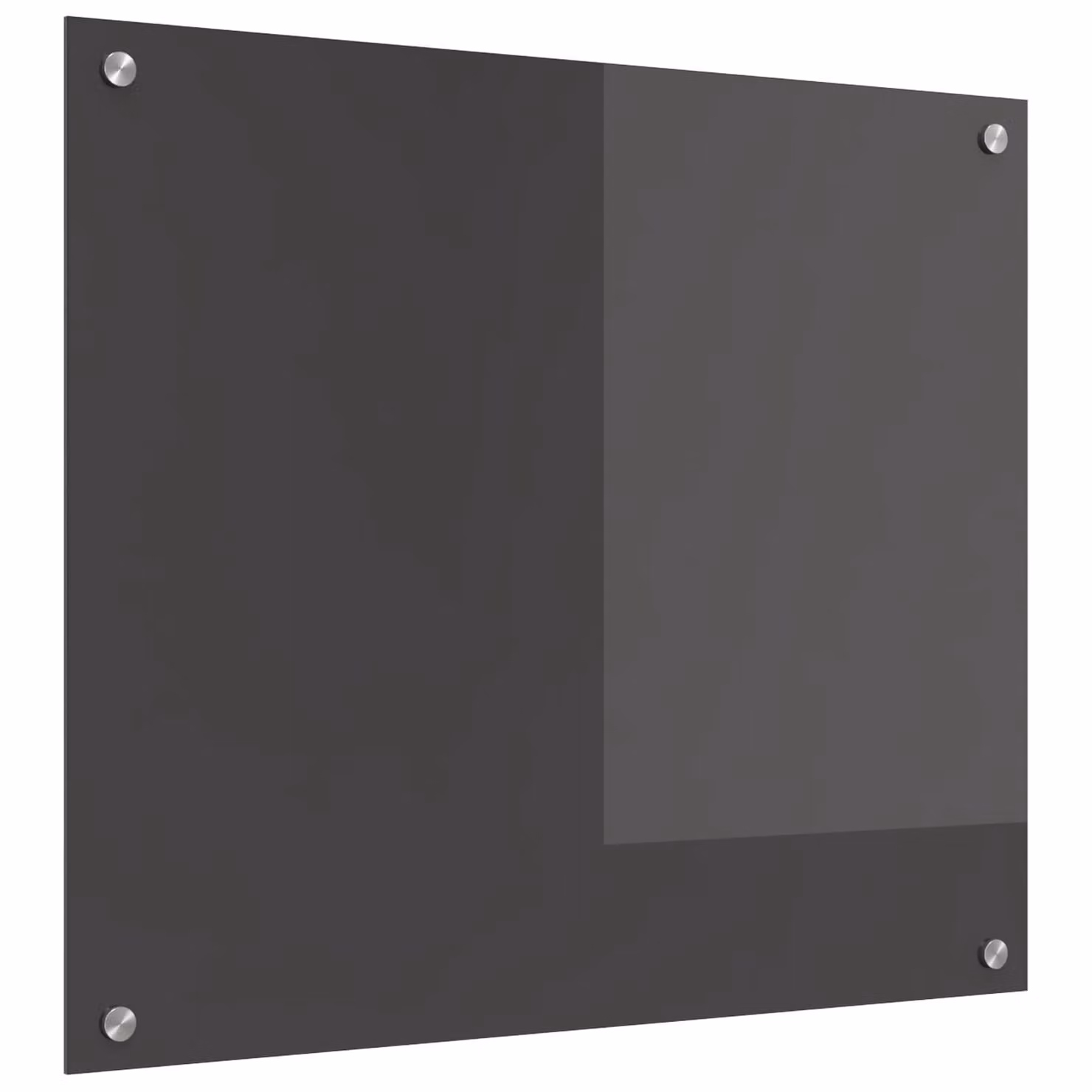 Schienale da cucina vidaXL in vetro temperato Grigio antracite L: 70 cm x H: 60 cm