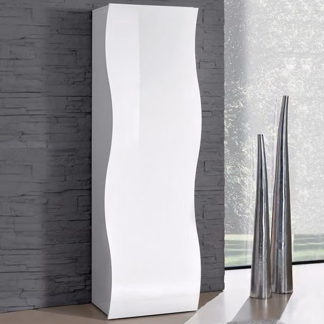 ONDA Armadio bianco lucido