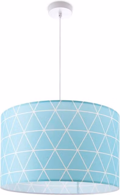 Lampada a sospensione Loro azzurro