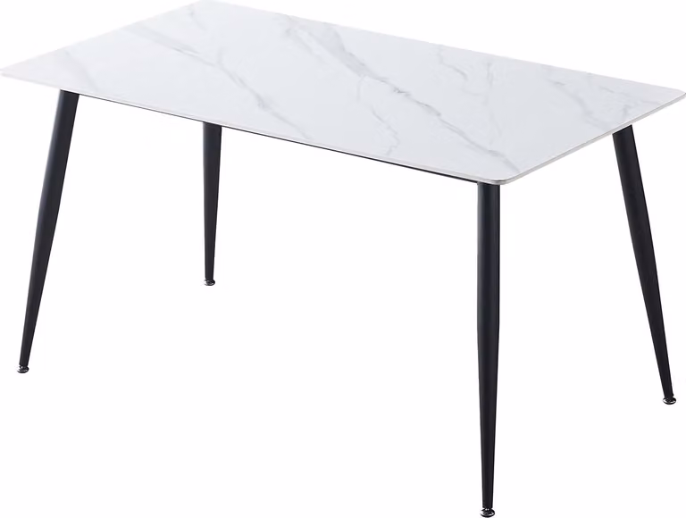 Tavolo da pranzo ADRIA 130x70 in marmo bianco