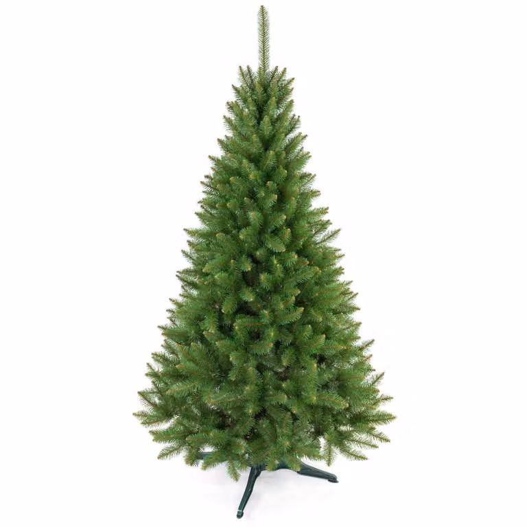 Abete natalizi di alta qualità, su un supporto premium, altezza 180 cm, con fitti rami e aspetto naturale. Damich