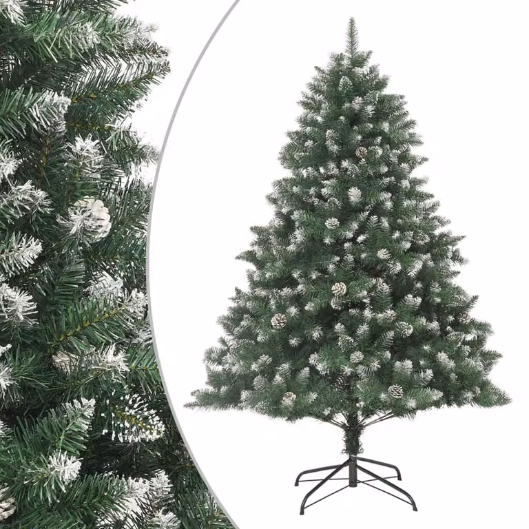 Maison Exclusive - Albero di Natale artificiale con supporto, 180 cm, in PVC