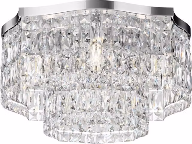 Plafoniera cristallo cromata Maytoni Dune 6xE14 DIA005CL-06CH