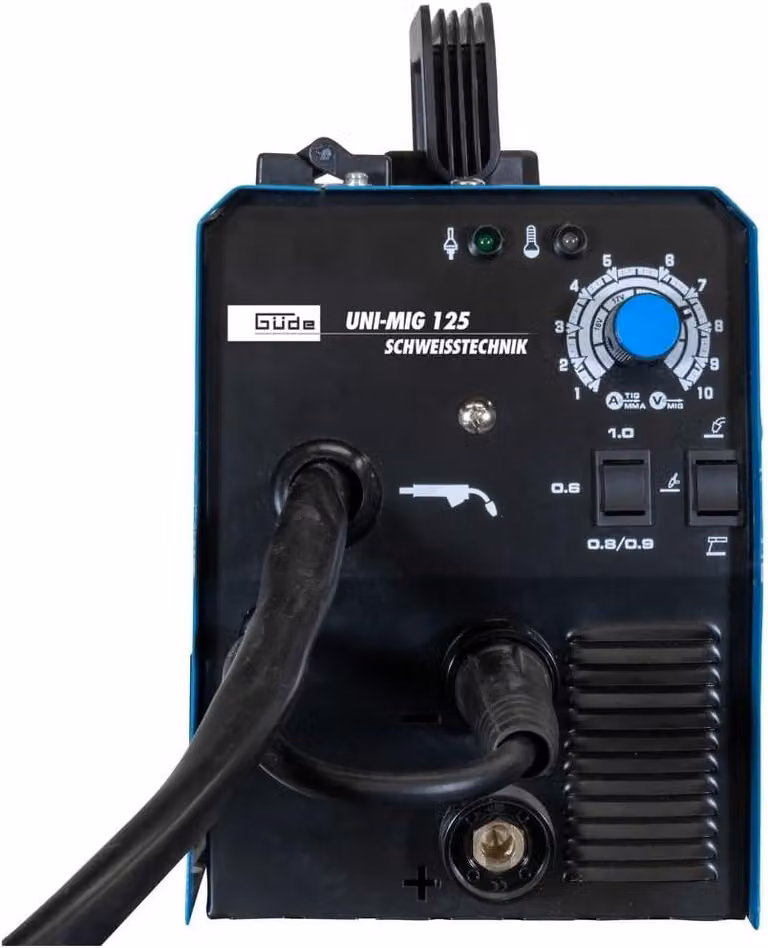 Saldatrice universale - Saldatrice inverter 4-in-1 da 120A per saldatura MIG-MAG, MMA e con filo animato, dotata di funzione anti-aderenza