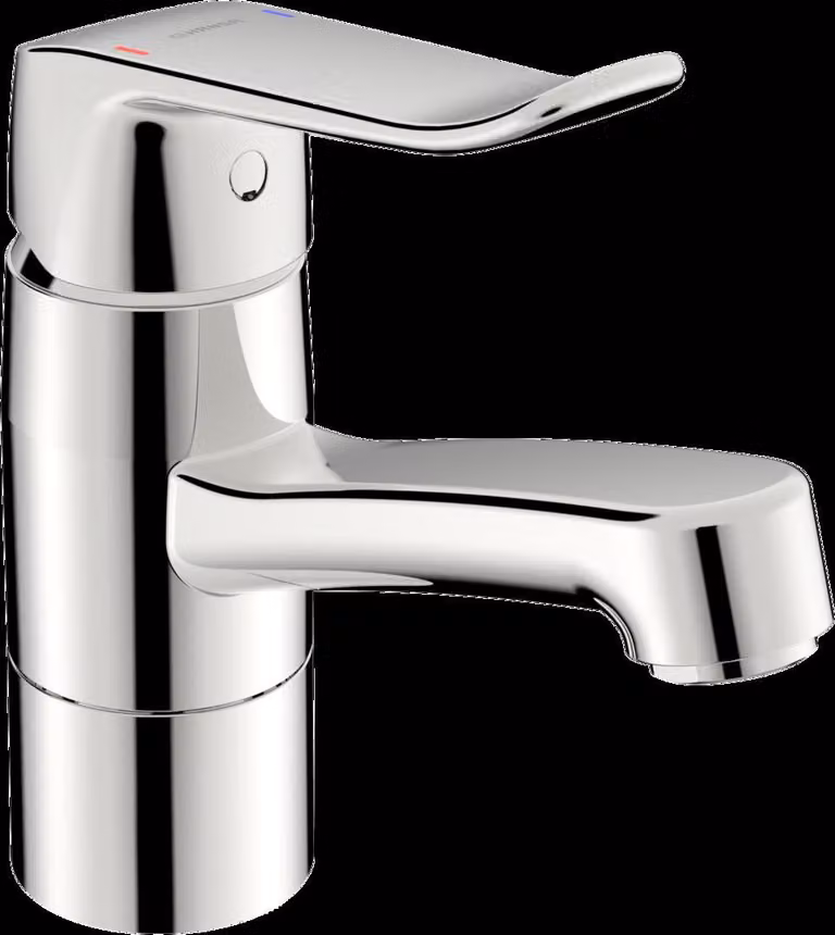 HANSA HANSACARE Mitigeur de lavabo, saillie 133 mm, chromé, 46152206, 46152206
