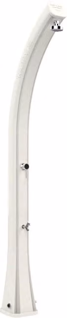 Doccia Solare da Giardino 35L Miscelatore e Lavapiedi Arkema Happy XL Bianco