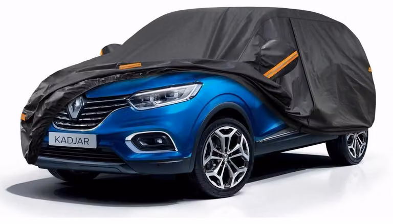 Coprisedili impermeabile e traspirante per Renault Kadjar (2015-2025), colore nero