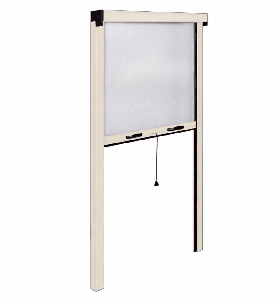 Zanzariera verticale bianca 160x160