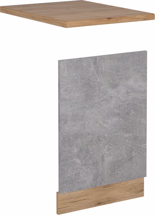 Pannello frontale Vicco R-Line Calcestruzzo 45 cm , PL Rovere, Model 54222