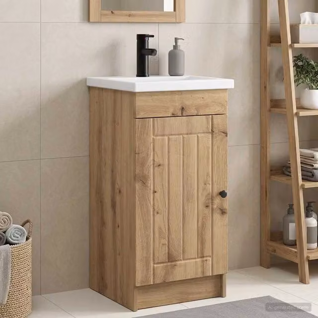 Mobile da bagno con lavabo Rovere Artigianale 42 x 40 x 84,5 cm 890033