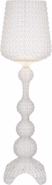 Lampada da terra Kartell Kabuki con tecnologia LED dimmabile in plastica per esterno e interno
