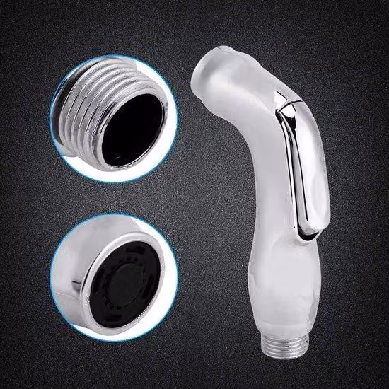 Kit bidet manuale - Set da bagno portatile - Completo di soffione e doccetta - Per l'igiene personale - Ideale per l'uso domestico - Il set include tutti i componenti necessari.