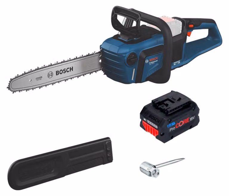 Sega a catena a batteria Bosch GKE 18V-40 Professional 18 V 40 cm Brushless + 1x batteria ProCORE 8,0 Ah - senza caricabatterie