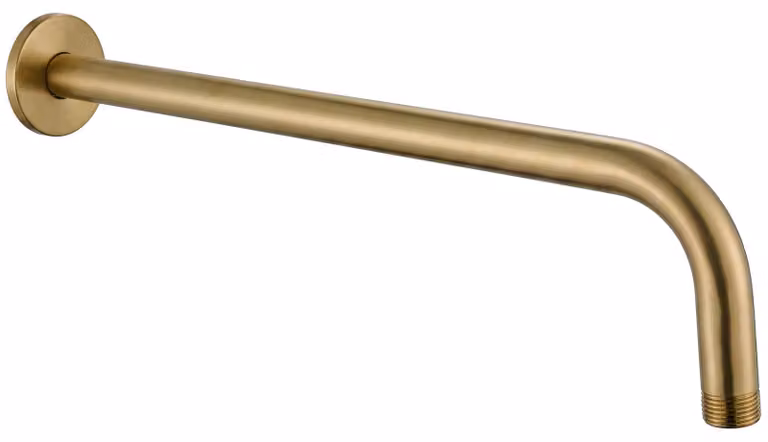Rea Braccio Doccia Rotondo Js-9021 40cm Brush Gold