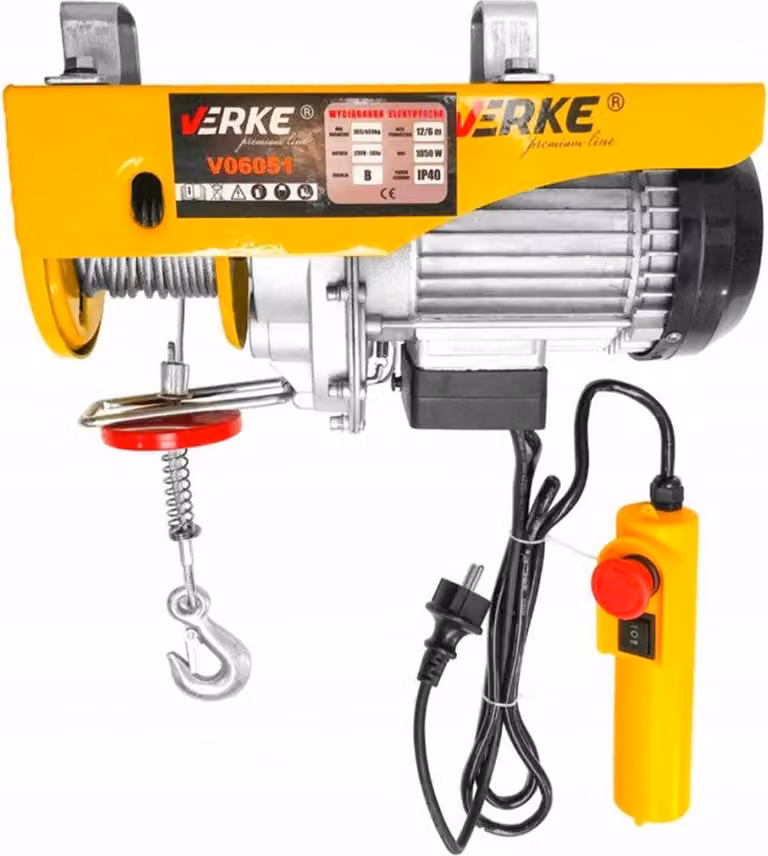Paranco elettrico ,argano montacarico, verricello sollevatore 600/300 kg 540w 230v