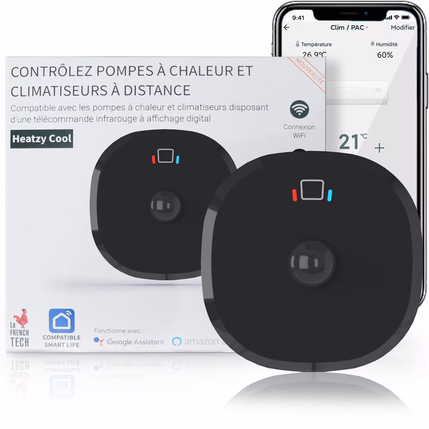 Termostato Wi-Fi, controller wireless intelligente per condizionatori
