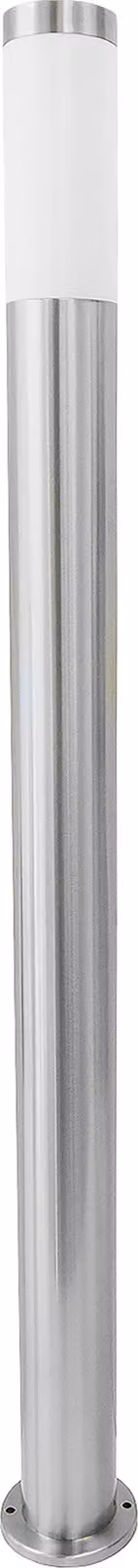 Grafner lampada da sentiero attacco E27, acciaio inox, altezza: 110 cm, lampada da sentiero lampada da giardino lampada da giardino piantana lampada da esterno piantana luce dissuasoria