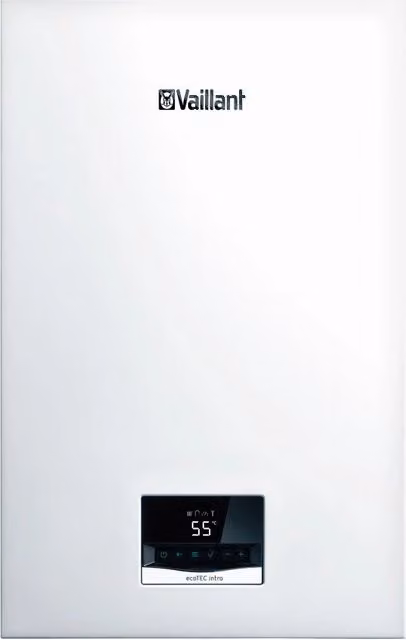 Caldaia a condensazione Vaillant ecoTEC Intro 28 kW VMW 24/28 AS/2-1 in bianco con kit scarico fumi – 1