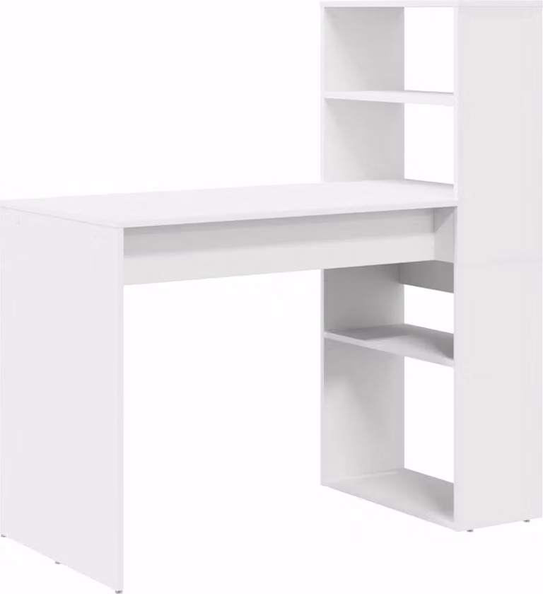 Scrivania Bianco 113 x 54 x 120 cm Legno multistrato