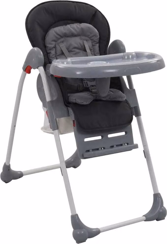Seggiolone per bambini grigio