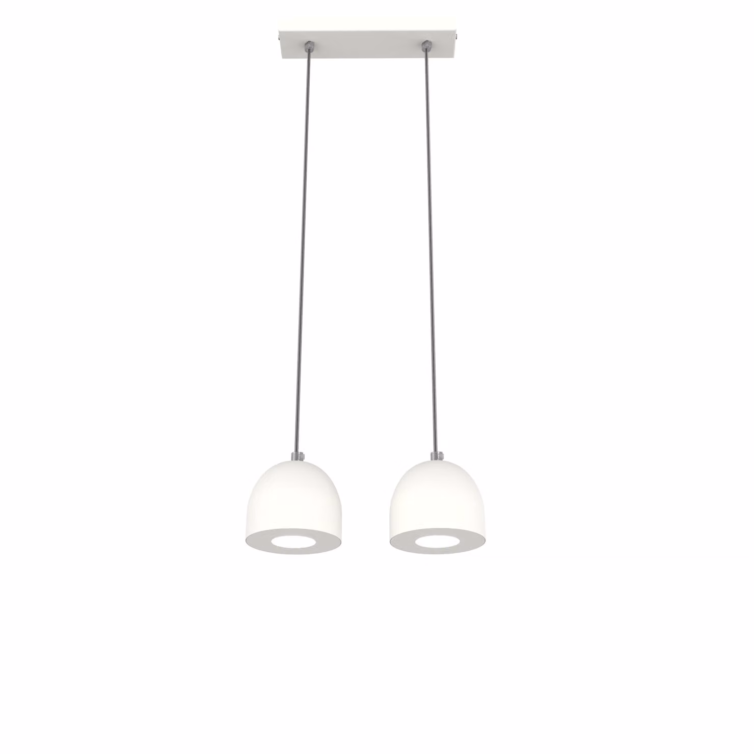 Lampada A Sospensione Campanella Linear X2 Monocolore Opaca