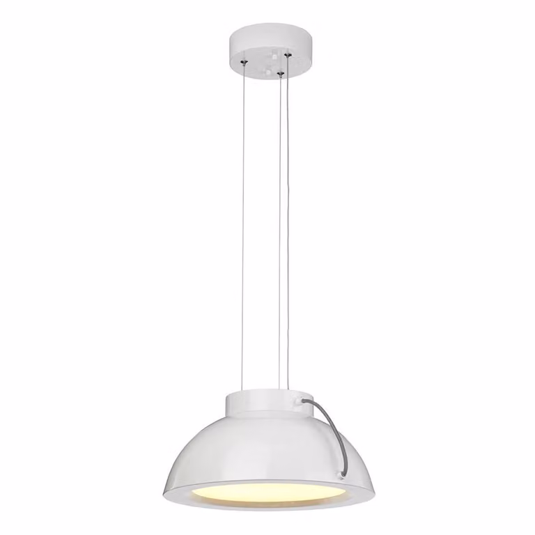 Lampada a sospensione LED Europa bianca 20W, luce bianca calda 938 lm, metallo, dimensioni: 171,6 x 34,9 x 34,9 cm, IP20, Elstead