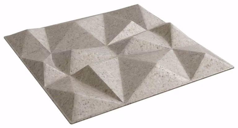 Pannelli da parete 12 pcs Beton Diamante 50 x 50 cm Schiuma XPS