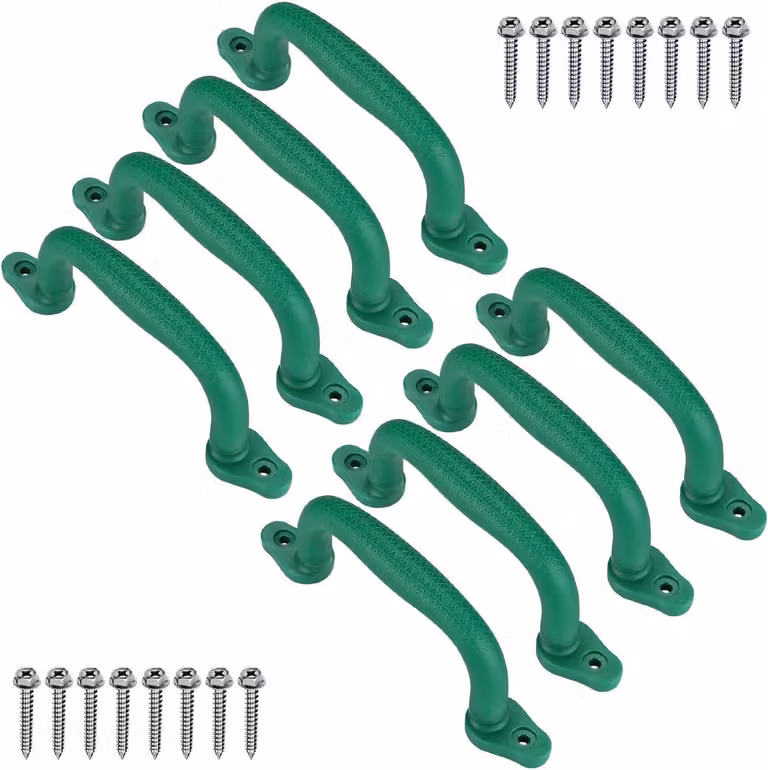 Maniglie per arrampicata, 18 cm, per strutture da gioco, maniglie di sicurezza, torri da gioco
