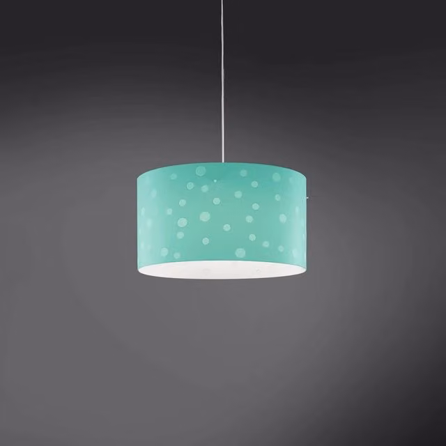 Lampadario Sospeso Moderno Polilux Linea Zero Verde e Bianco con 3 Luci E27