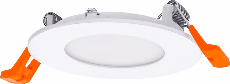OSRAM Luce da incasso LED, ultra sottile, 4,5W, 240lm, 6500K, IP20, Ø 85mm, bianco freddo