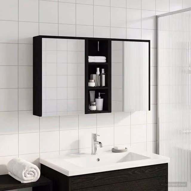 Set di Armadi da Bagno 3 pz 106 x 16 x 62,5 cm 3403793