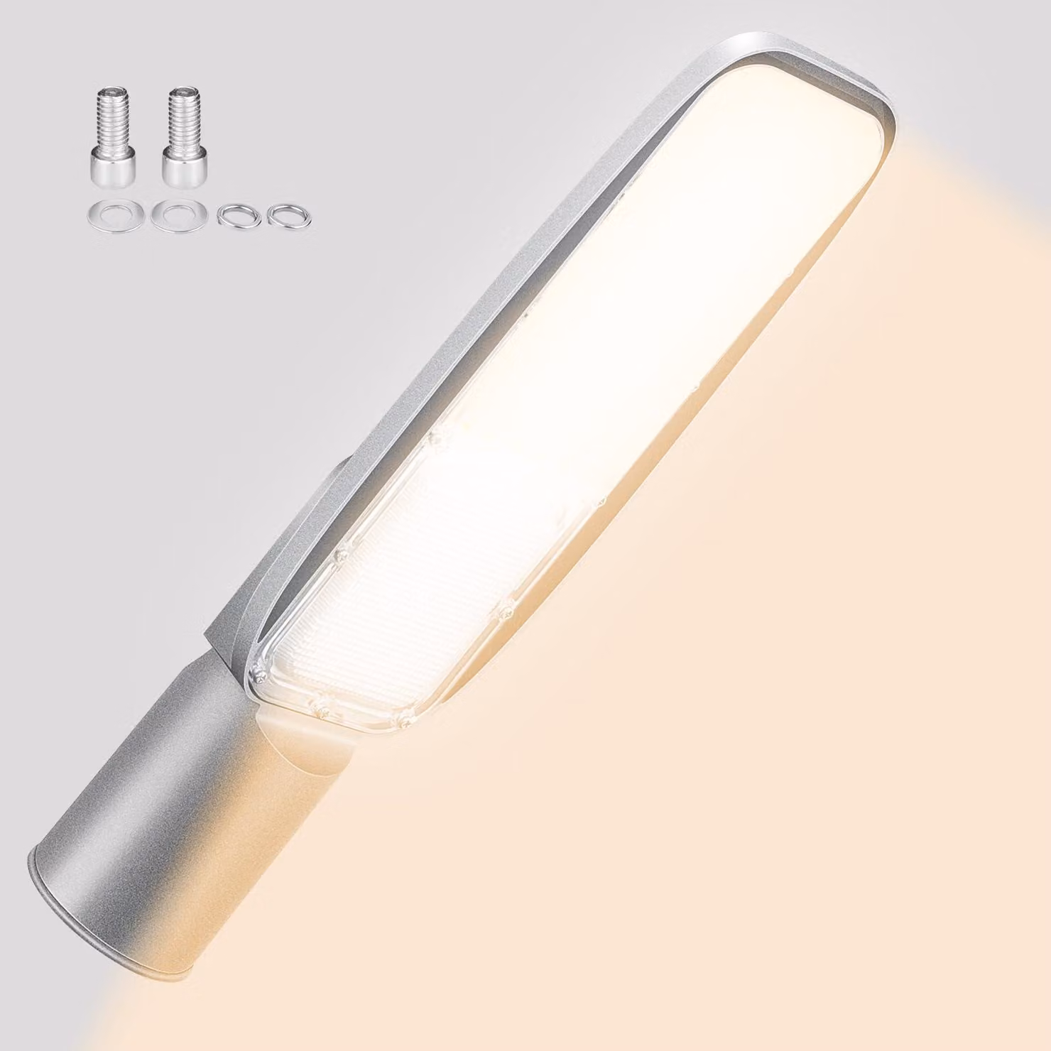 Lampada a LED per parcheggio, 50W, 4052 lumen, grado di protezione IP66, luce bianco caldo, 4000K