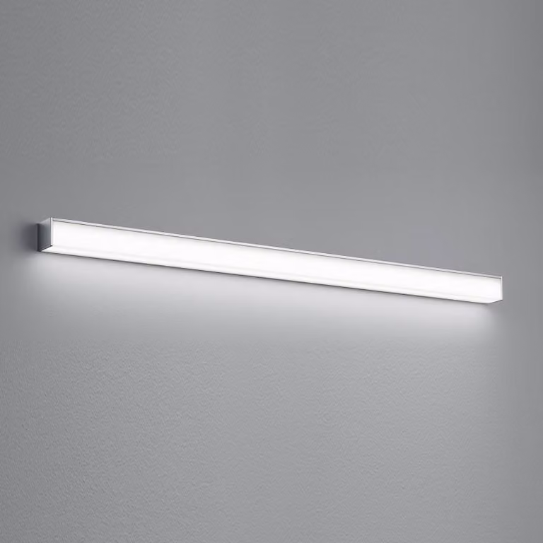 Helestra Applique da parete Nok, Cromo / Argento, Bagno, Metallo, Moderno, Applique