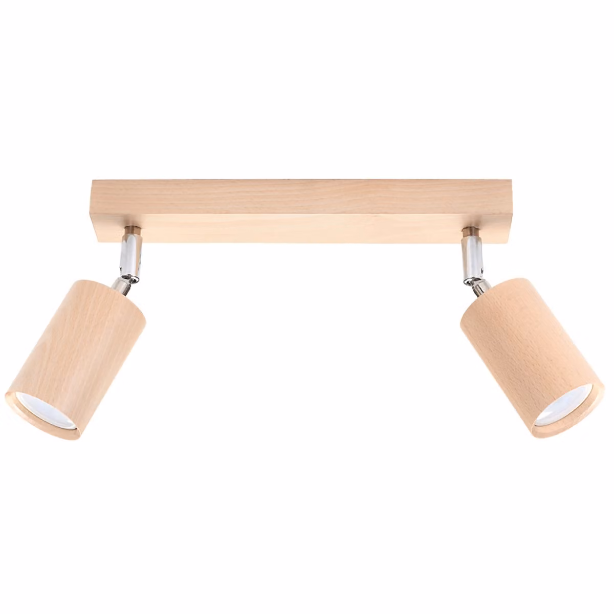 PLAFON TEARIX 2 GU10 Lampada in legno di Lumilo