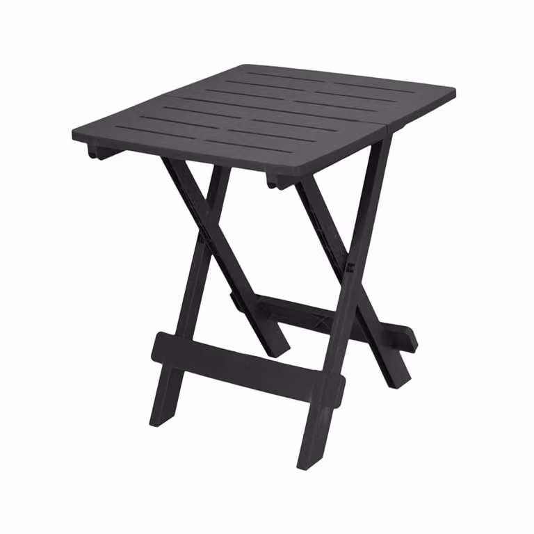 Tavolo da balcone pieghevole antracite 70 cm