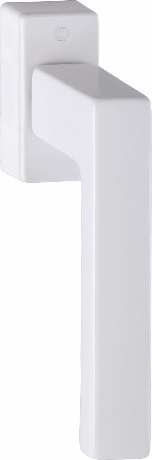 Hoppe Toulon maniglia per finestra Secustik 90° VK 7x32-42 mm, alluminio bianco