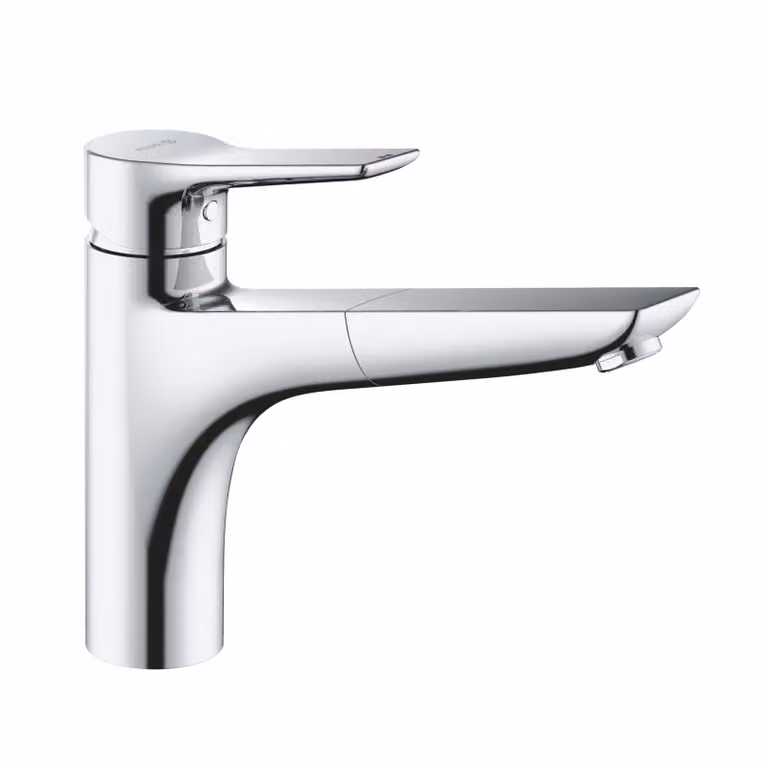 Miscelatore Kludi MIX SP-EH con bocca estraibile senza pressione, 1 pz.