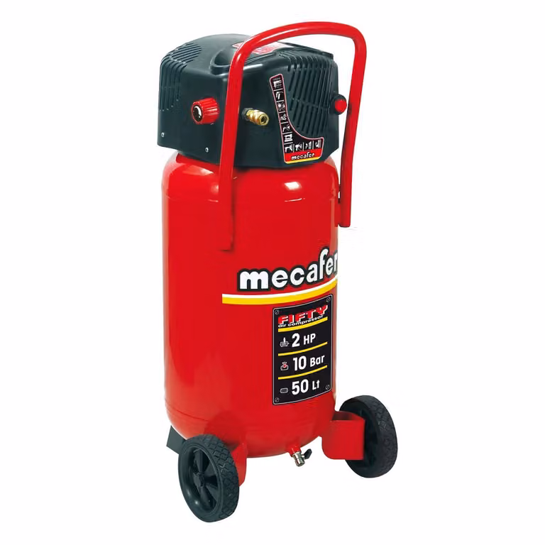 Compressore d'aria MECAFER FIFTY verticale 1500 W 10 bar 50 L