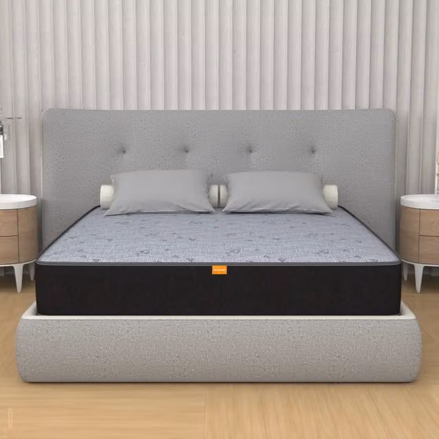 Materasso Singolo MIASUITE con Tecnologia Gel e Tessuto Traspirante, Altezza: 22 cm, L/P/H: 90 x 195 x 22 cm – 1