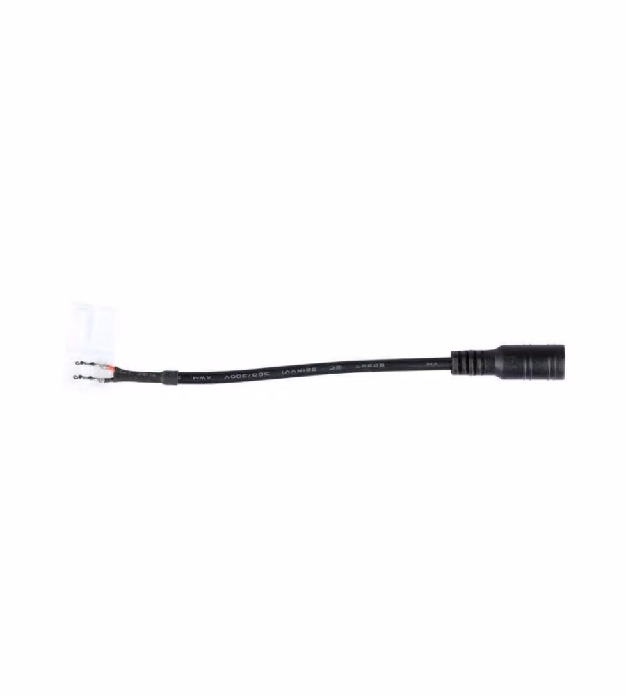 Connettore per Strip LED SMD5050 a 2 Pin con Jack 2,1 Femmina
