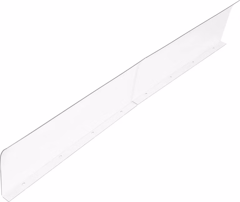 Tenda da esterno per porta - Tenda da parete - 200 x 34,5 cm - Pannello in PET da 3,5 mm - Resistente al vento e alla neve fino a 30 cm - Adatta per porte e finestre - Trasparente