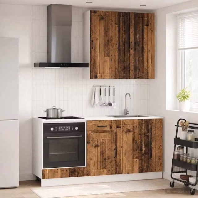 Unità Cucina LUCCA 5 pz Legno antico Legno ingegnerizzato 3438273
